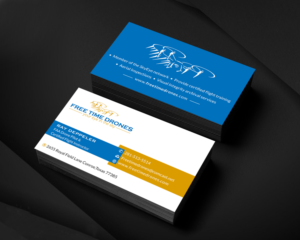 Business Card Design by Infinitive Technology for Free Time Drones | Design: #19476460