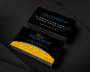 Business Card Design by Infinitive Technology for Free Time Drones | Design: #19476463