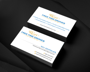 Business Card Design by Infinitive Technology for Free Time Drones | Design: #19476464