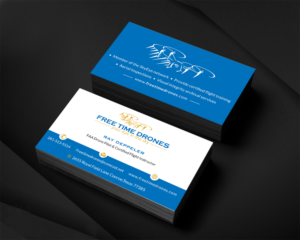 Business Card Design by Infinitive Technology for Free Time Drones | Design: #19482747