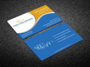 Business Card Design by Infinitive Technology for Free Time Drones | Design: #19527249