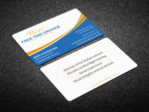 Business Card Design by Infinitive Technology for Free Time Drones | Design: #19527250