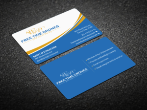 Business Card Design by Infinitive Technology for Free Time Drones | Design: #19527251