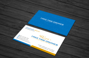 Business Card Design by Creations Box 2015 for Free Time Drones | Design: #19479769