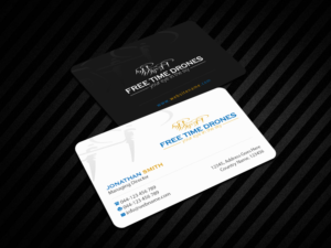 Business Card Design by Creations Box 2015 for Free Time Drones | Design: #19479771