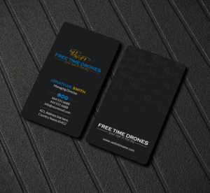 Business Card Design by Creations Box 2015 for Free Time Drones | Design: #19479788