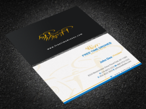 Business Card Design by Brand aid for Free Time Drones | Design: #19485901
