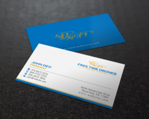 Design de Carte de Visite par Brand aid pour Free Time Drones | Design #19491766
