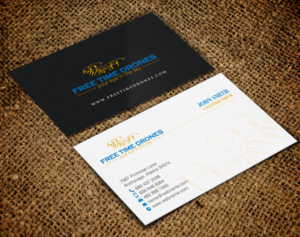 Business Card Design by chandrayaan.creative for Free Time Drones | Design: #19485930