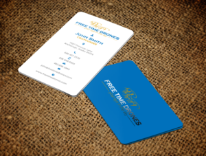 Business Card Design by chandrayaan.creative for Free Time Drones | Design: #19486403