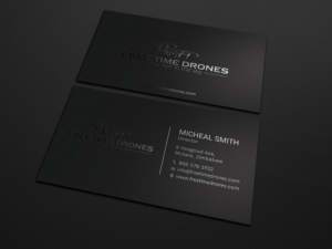 Business Card Design by Tripti Ranjan Gain for Free Time Drones | Design: #19472912