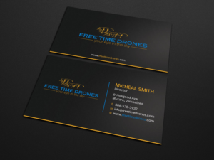 Business Card Design by Tripti Ranjan Gain for Free Time Drones | Design: #19472913