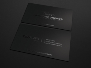 Business Card Design by Tripti Ranjan Gain for Free Time Drones | Design: #19472920