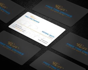 Business Card Design by Tripti Ranjan Gain for Free Time Drones | Design: #19472944