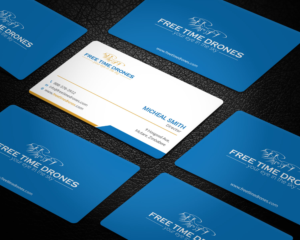 Business Card Design by Tripti Ranjan Gain for Free Time Drones | Design: #19472947