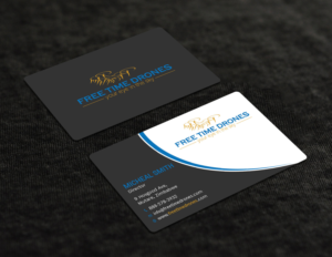 Business Card Design by Tripti Ranjan Gain for Free Time Drones | Design: #19472962