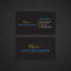 Design de Carte de Visite par Prabir Sikder pour Free Time Drones | Design #19521811