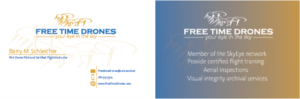 Design de Carte de Visite par Aytaj pour Free Time Drones | Design : #19477376