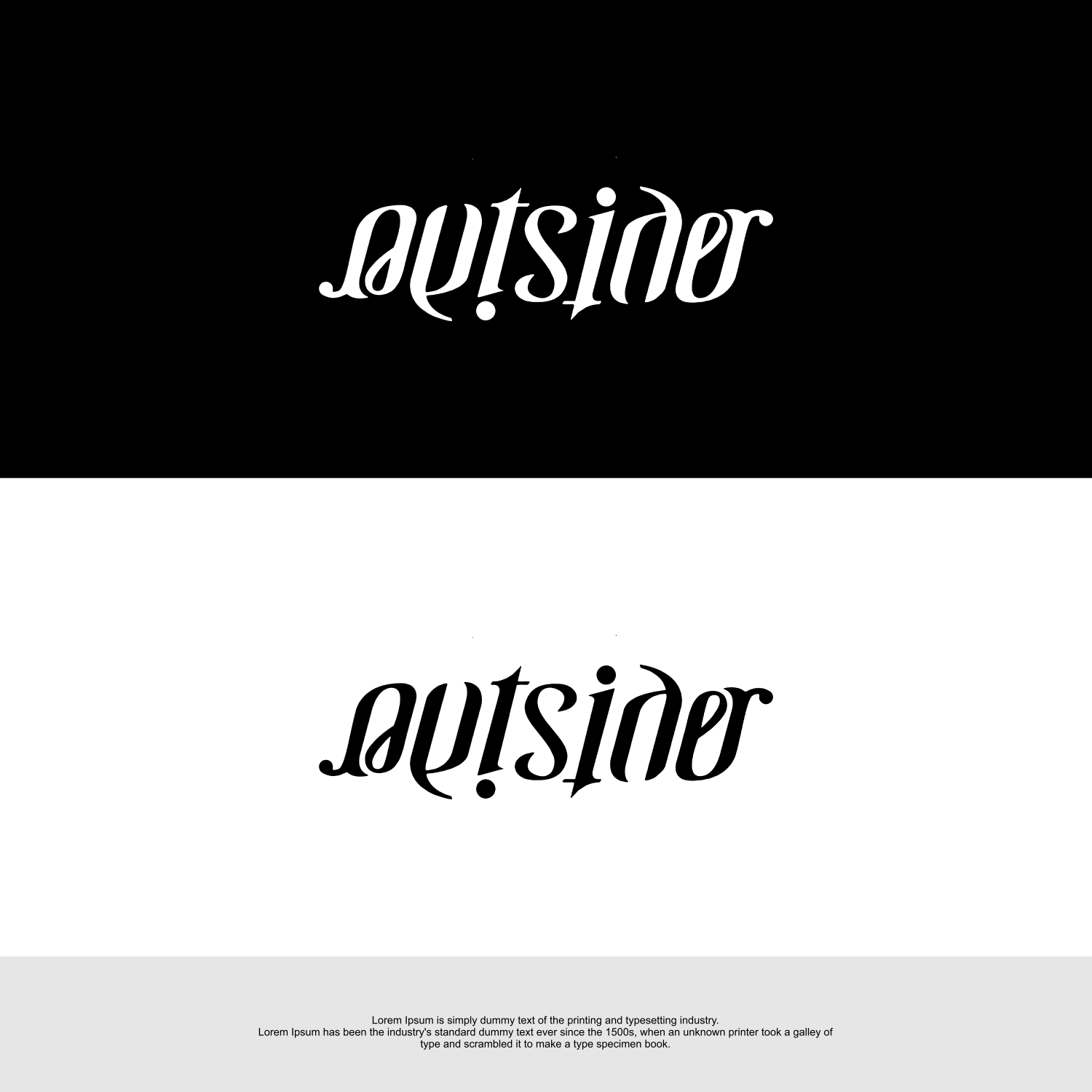 Logo Design by TFSHcreatives for Outsider Sportwear | Design #19701399