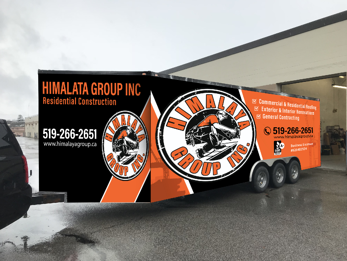 Signage Design by aneela for Himalaya Group Inc | Design #19481676