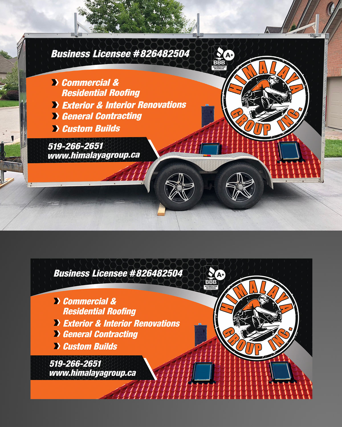 Signage Design by ecorokerz for Himalaya Group Inc | Design #19482979