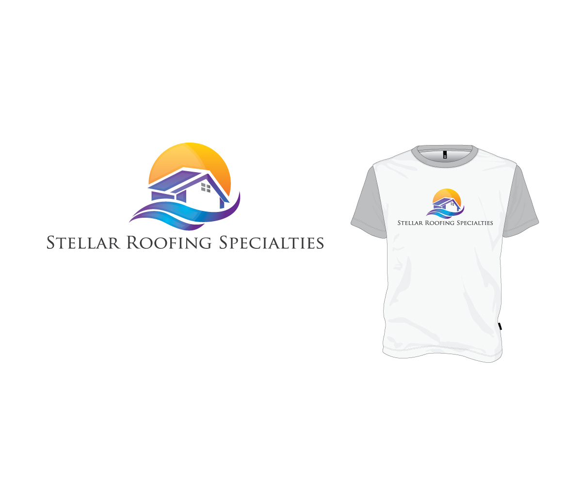 Diseño de Logo por meygekon para Stellar Roofing Specialties | Diseño #19490389