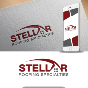 Logo Design by cracuz09 for Stellar Roofing Specialties | Design: #19483584