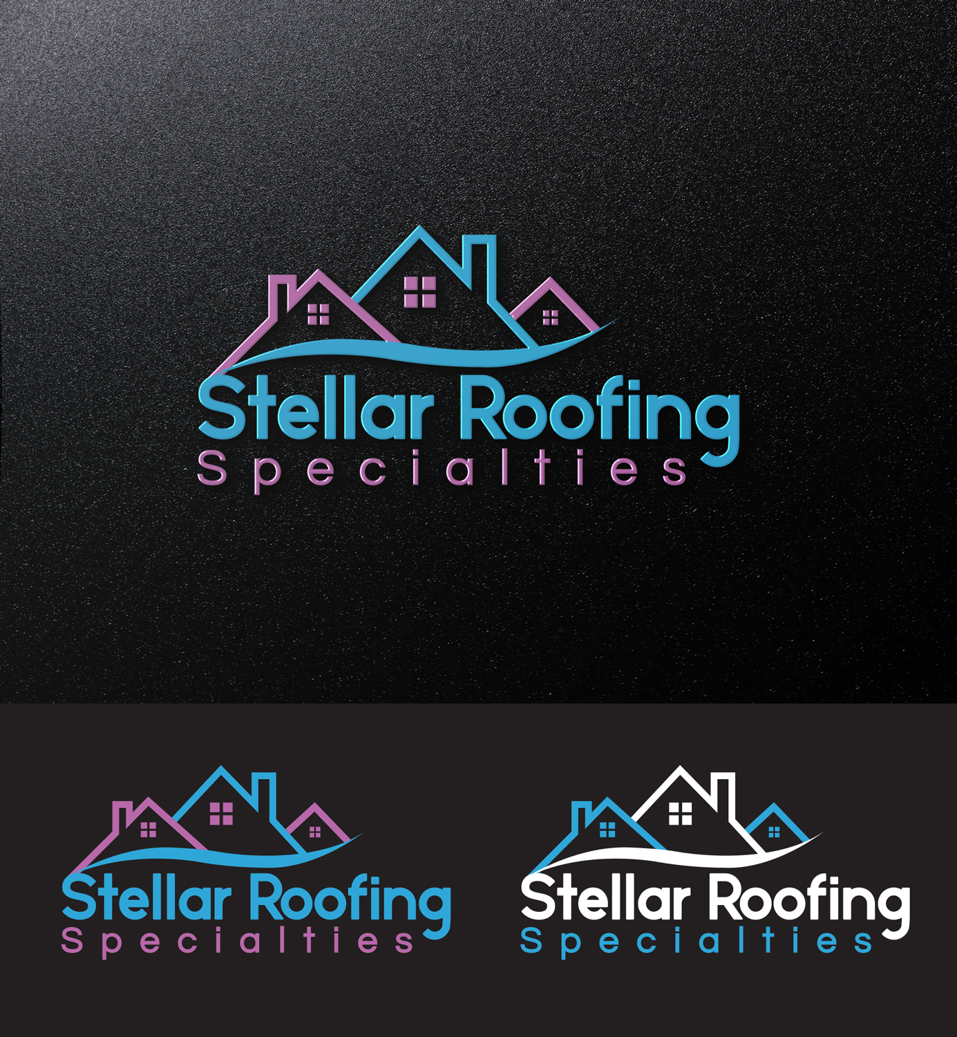 Logo Design by Impressive Solutions for Stellar Roofing Specialties | Design #19485316