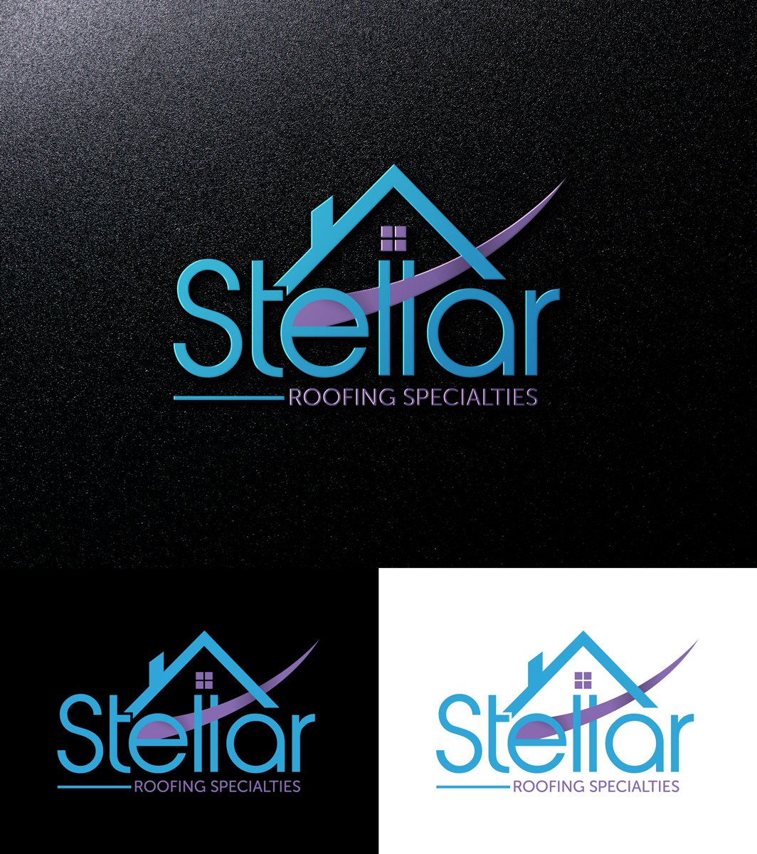 Logo Design by Impressive Solutions for Stellar Roofing Specialties | Design #19485326