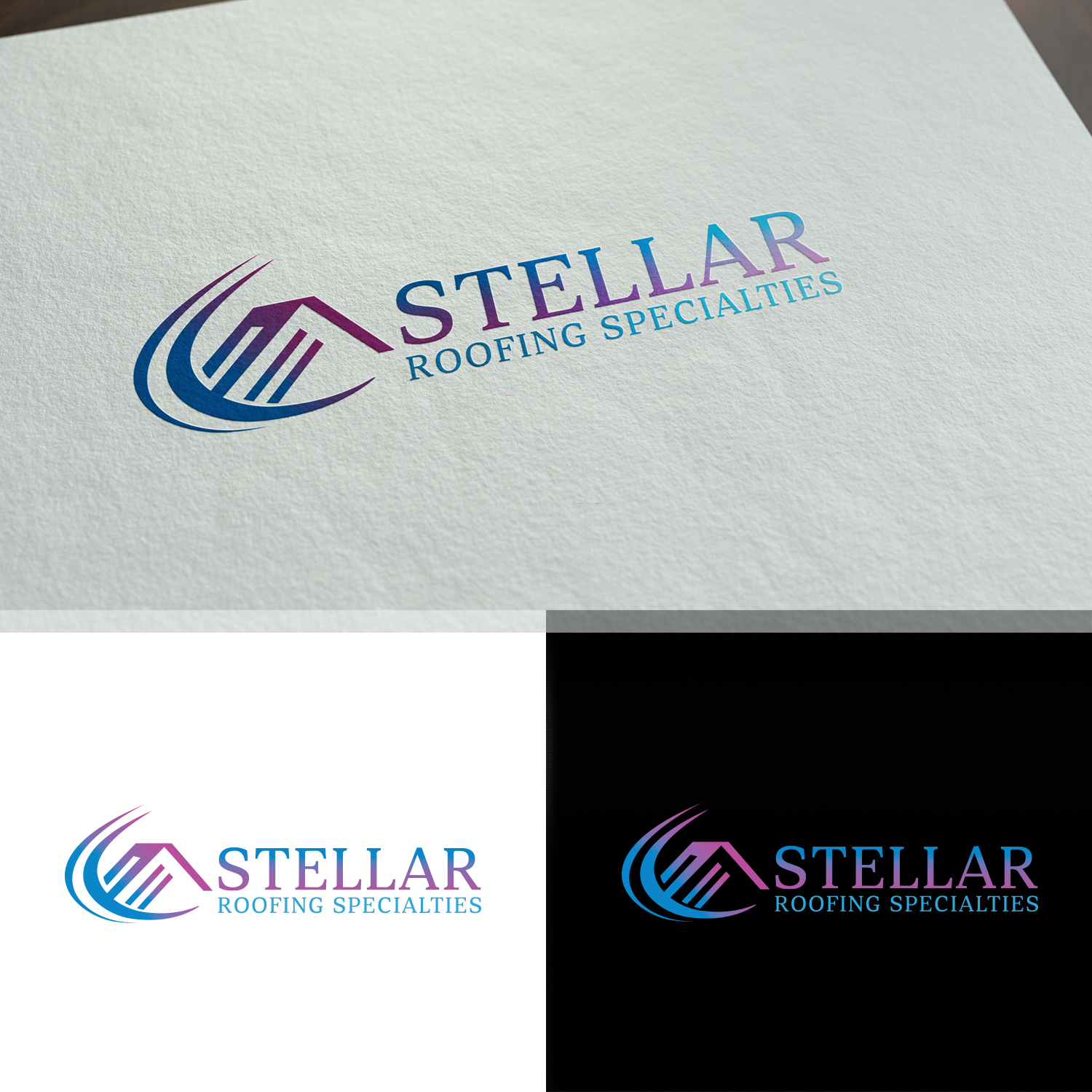 Diseño de Logo por Maxo-Biz para Stellar Roofing Specialties | Diseño #19486895