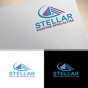 Logo Design by Maxo-Biz for Stellar Roofing Specialties | Design: #19486896