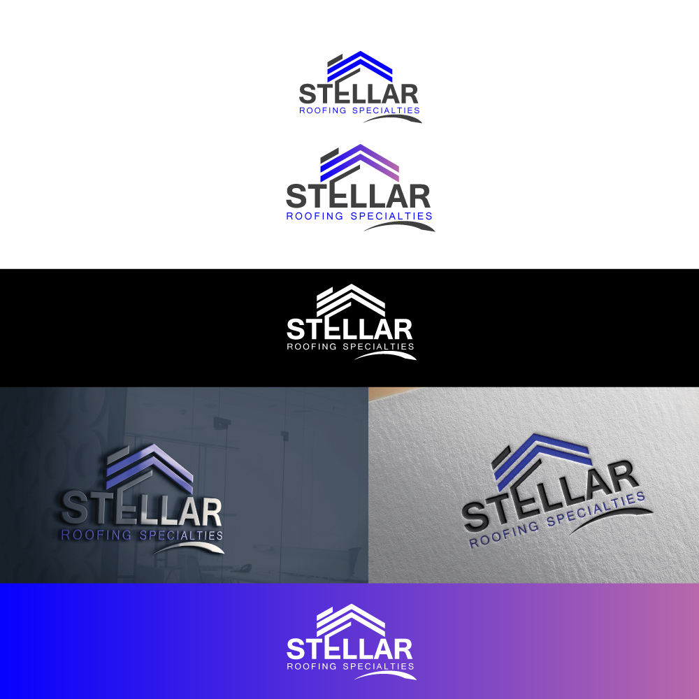 Design de Logo par CreativeFlows 2 pour Stellar Roofing Specialties | Design #19491008