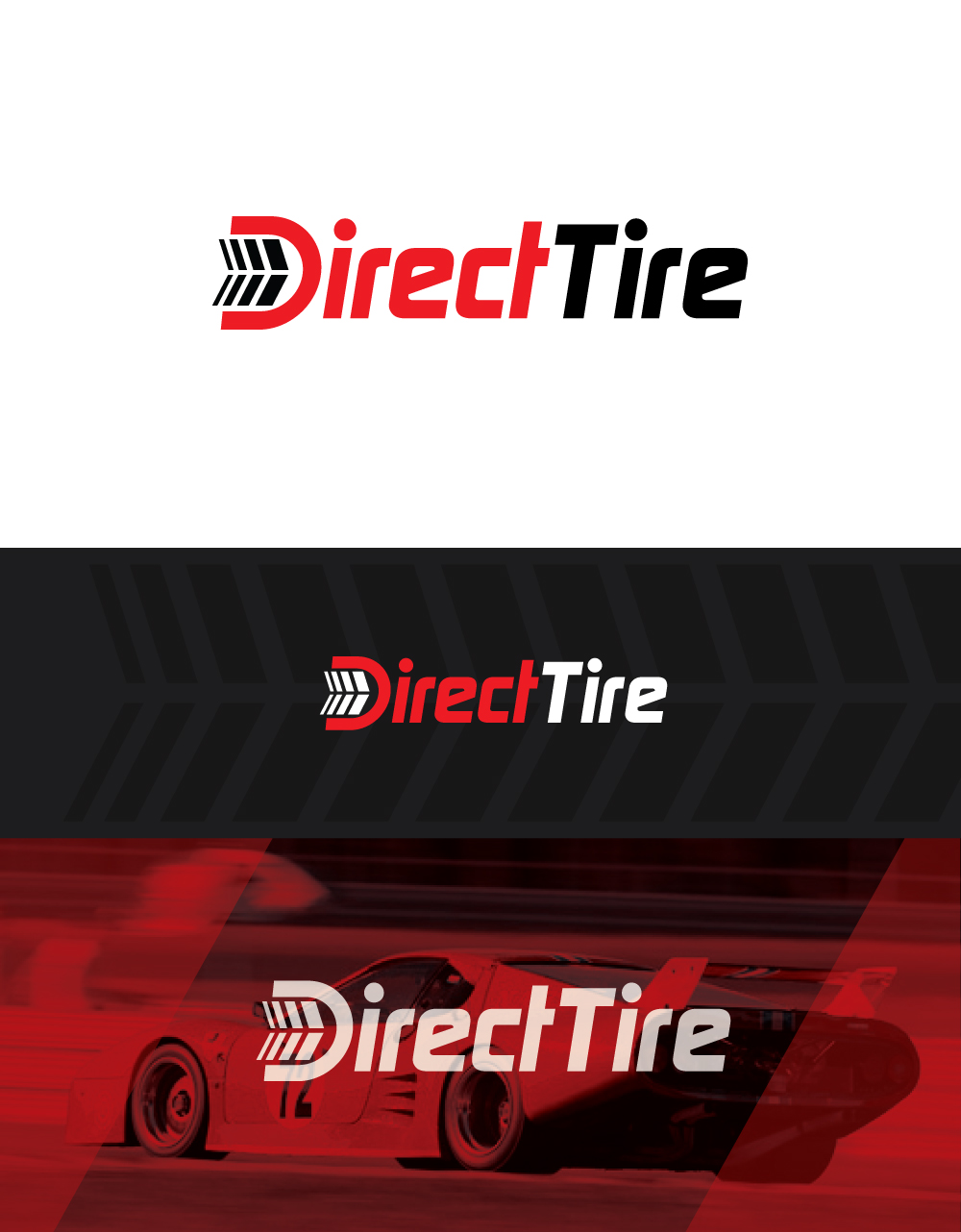 Logo Design by ecorokerz for Direct Tire | Design #19482883