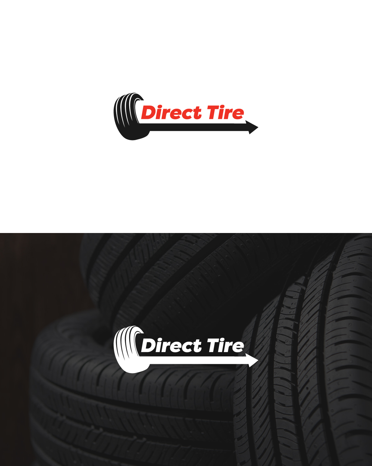 Logo Design for Direct Tire by Roy Design 19497078