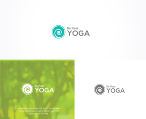 Logo Design by Shigh5 for Be Real Yoga | Design: #19498623
