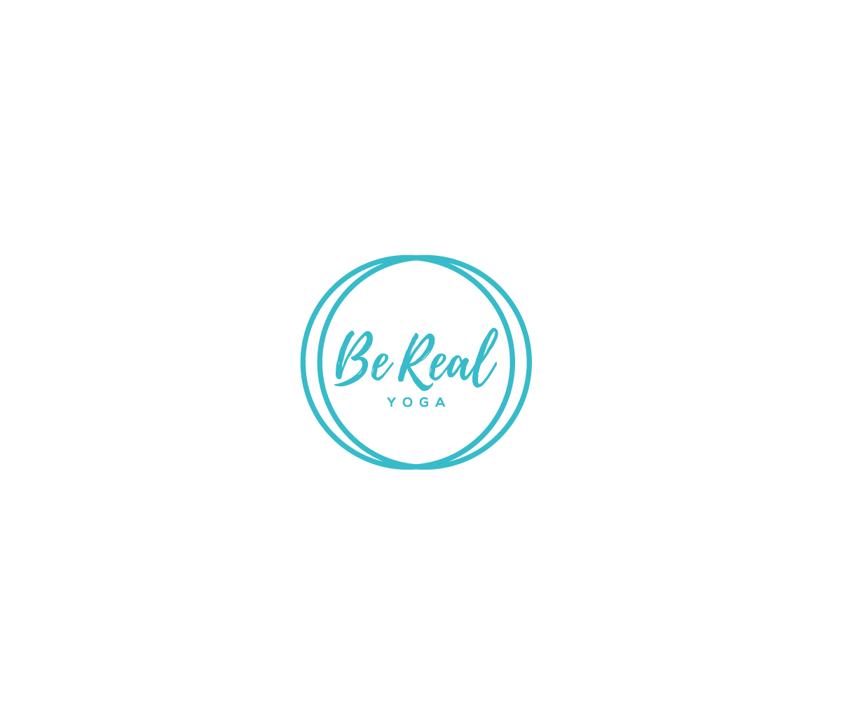 Logo Design by Alien Cookie for Be Real Yoga | Design #19483994