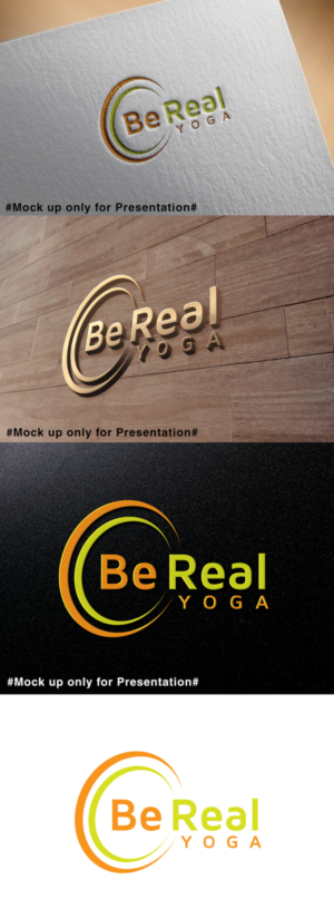 Logo Design by designmind78 for Be Real Yoga | Design: #19483939