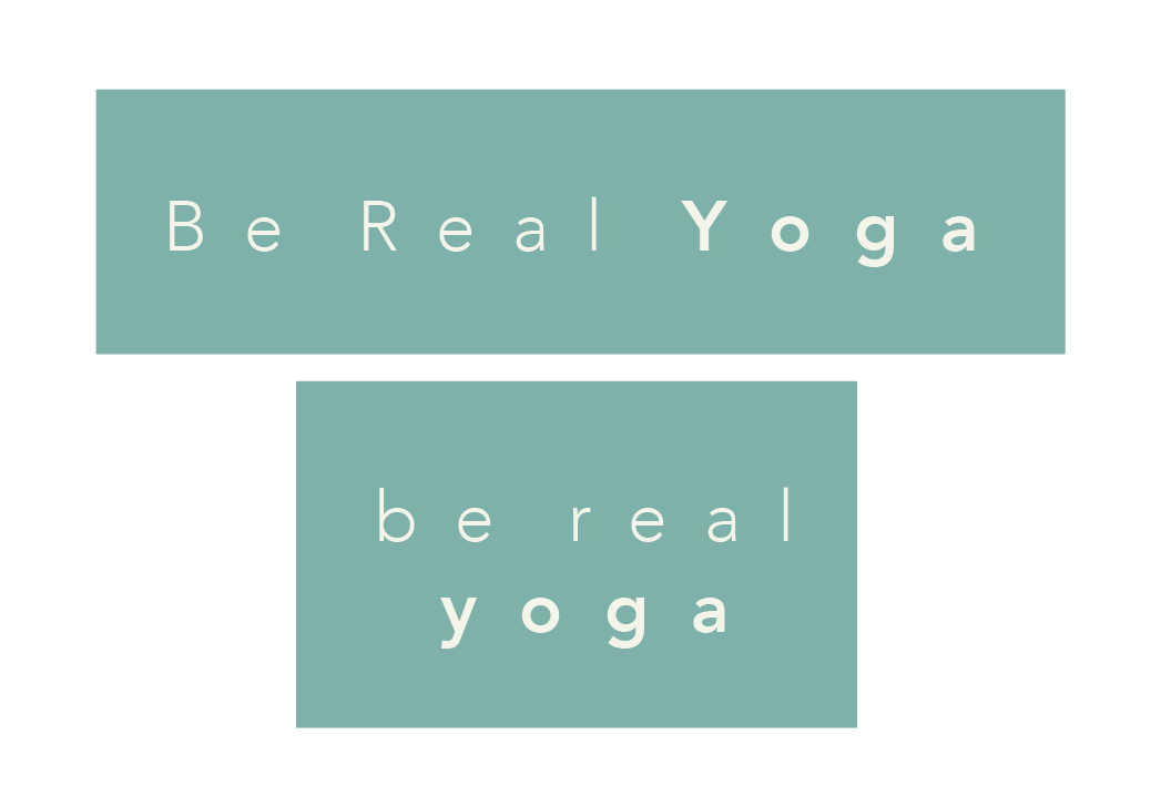 Logo Design by mackennacarneydesign for Be Real Yoga | Design #19490087