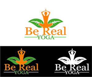 Logo Design by Rafiul for Be Real Yoga | Design #19489904