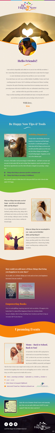 Newsletter Design by pb for this project | Design #19496123