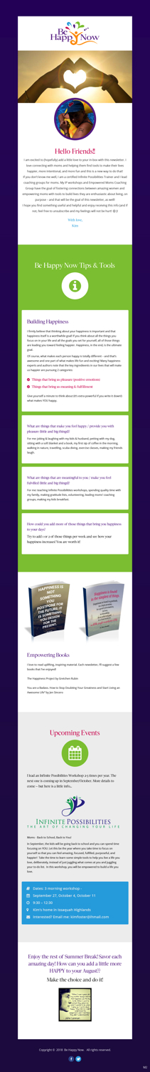 Newsletter Design by pb for this project | Design #19496124