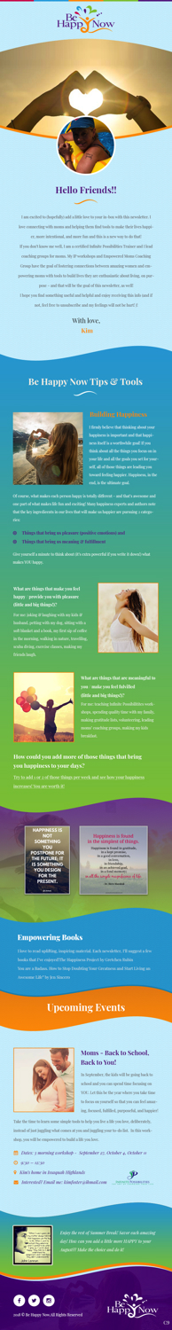 Newsletter Design by pb for this project | Design #19507684