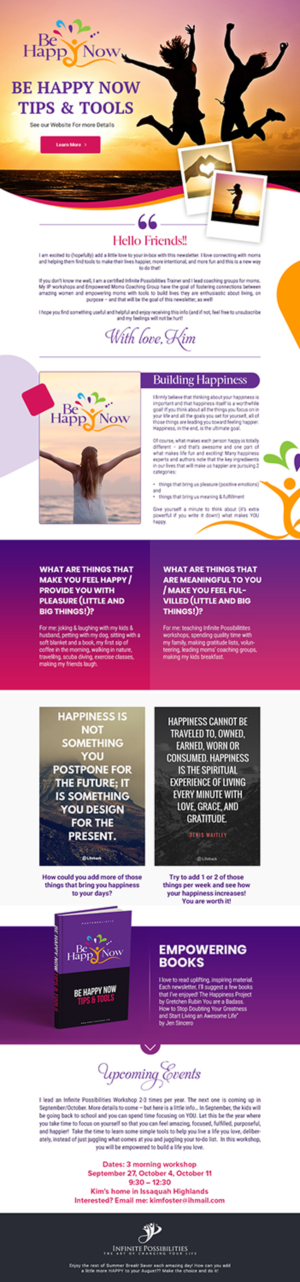 Newsletter Design by SAI DESIGNS