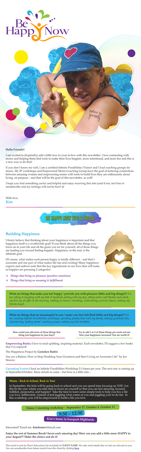 Newsletter Design by Marketing Wings for this project | Design #19486431