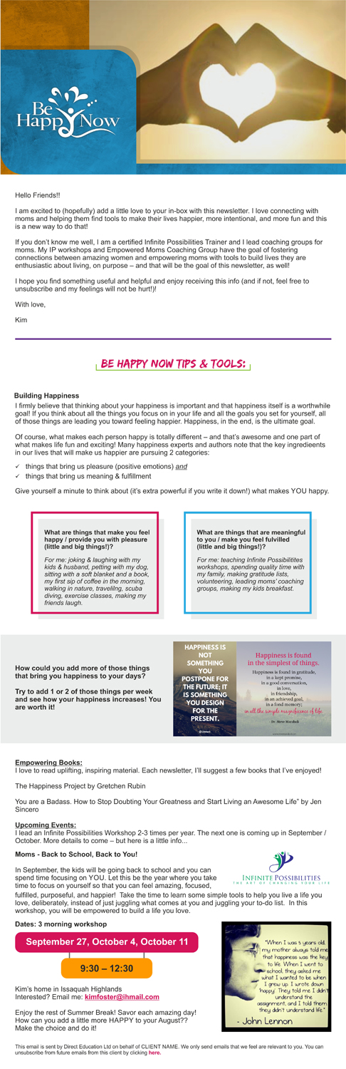 Newsletter Design by Marketing Wings for this project | Design #19486432
