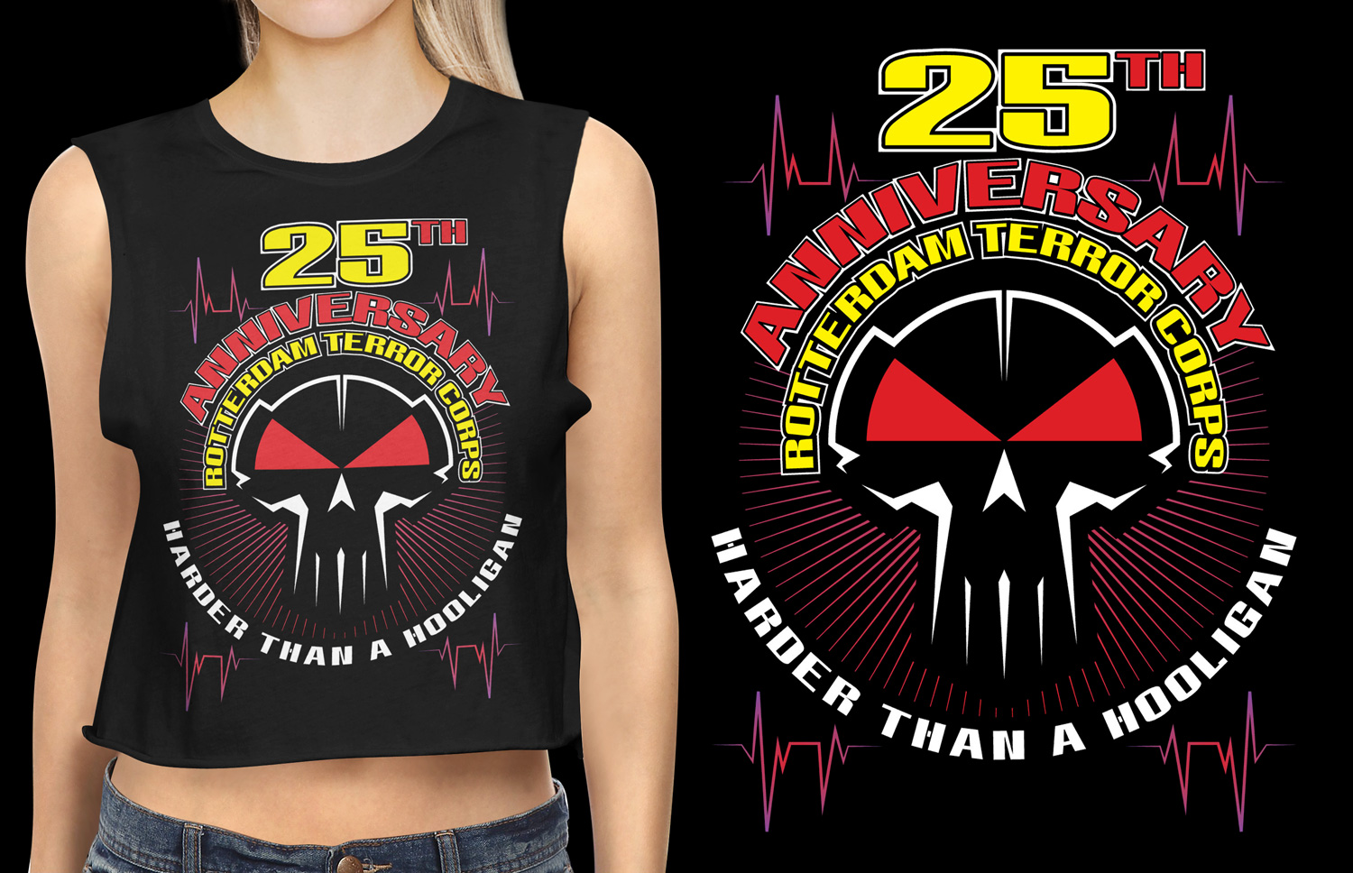 T-shirt Design by Impressive Solutions for Rige Entertainment bv | Design #19485364