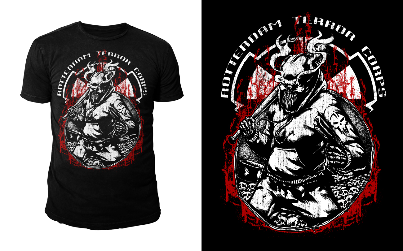 T-shirt Design by D'Mono for Rige Entertainment bv | Design #19497713