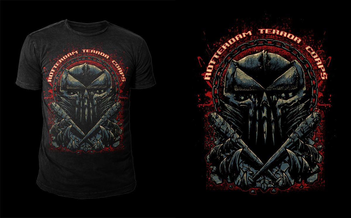 T-shirt Design by D'Mono for Rige Entertainment bv | Design #19498914