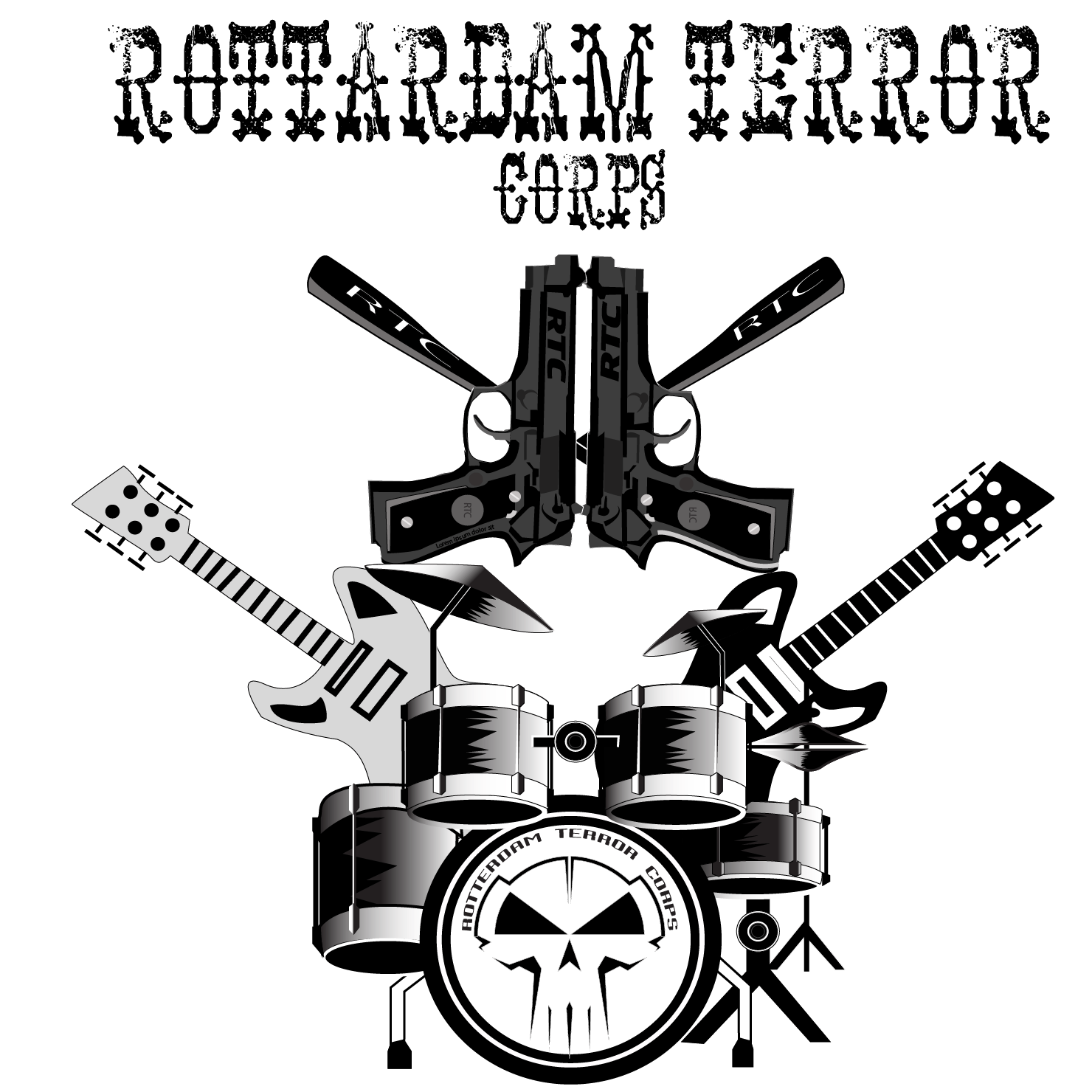 T-shirt Design by B Creators for Rige Entertainment bv | Design #19495692