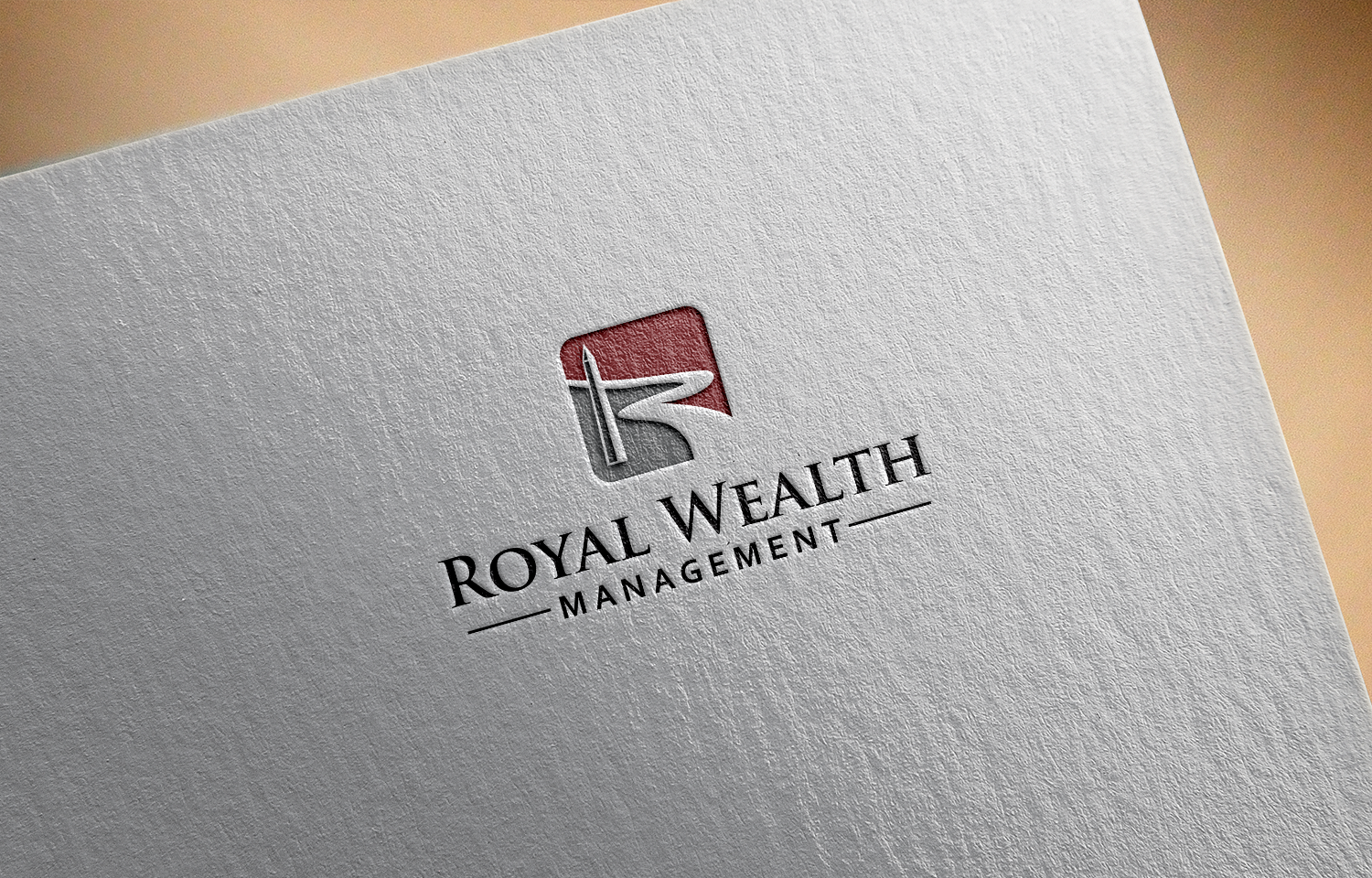 Logo Design by deku for Royal Wealth Management | Design #19496094